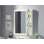 Versatile Industrial-Style Vanity Mirror With Hidden Storage