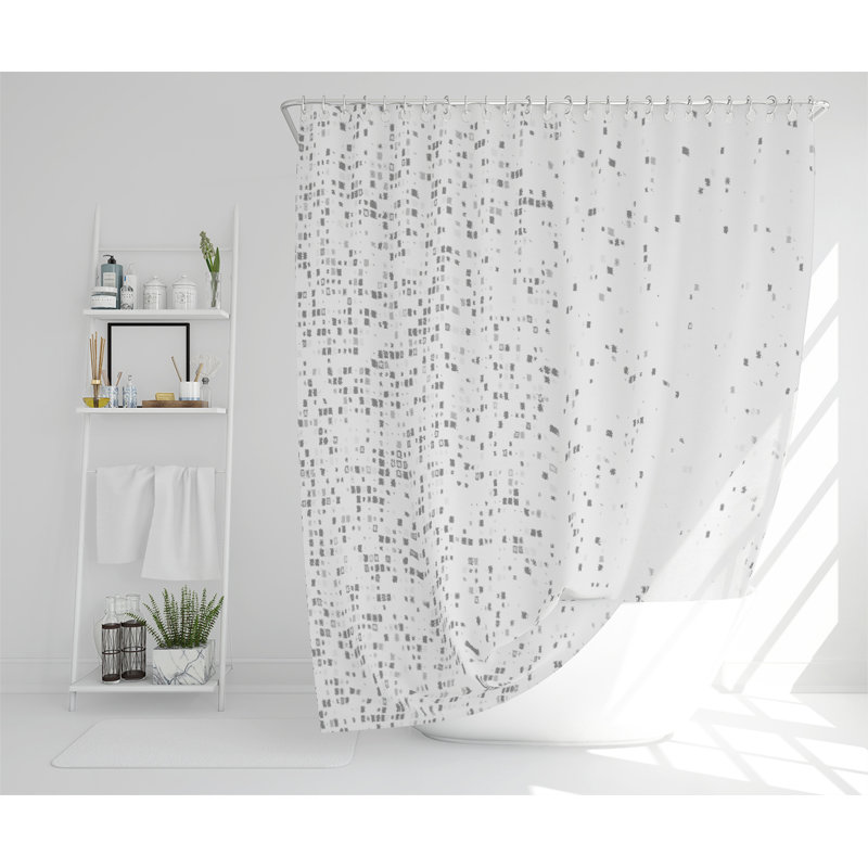 Dilnoza Polyester Shower Curtain Set