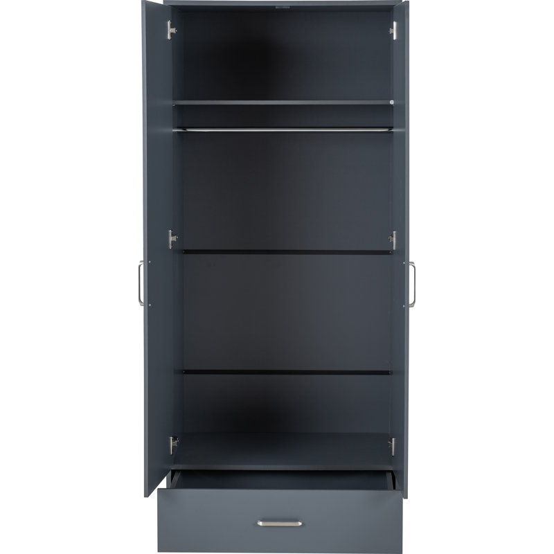 Tarves Wardrobe, Dark Grey