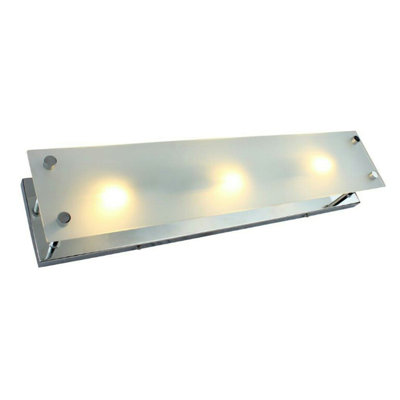 3 Light Vanity Lighting In Chrome Finish