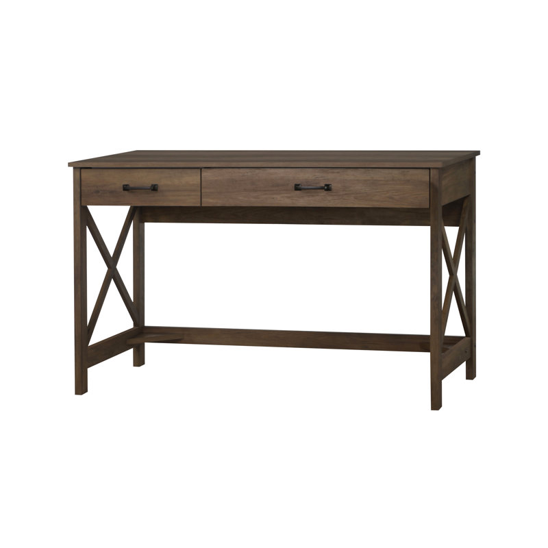 Summy Writing Desk, Rustic Oak