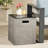 Ceramic Top Tank Holder Side Table In Concrete Structure Lightweight With Polished