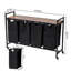 Iron Laundry Cart