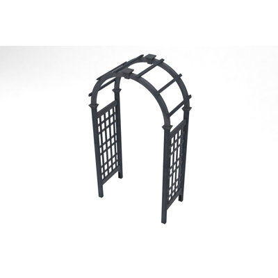 47'' W x 24'' D Solid Wood Arbor