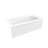 New Town 6030 IFS Acrylic Alcove Right-Hand Drain Bathtub in White-123524124