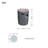 Round Magnesium Oxide Propane Smokeless Fire Pit