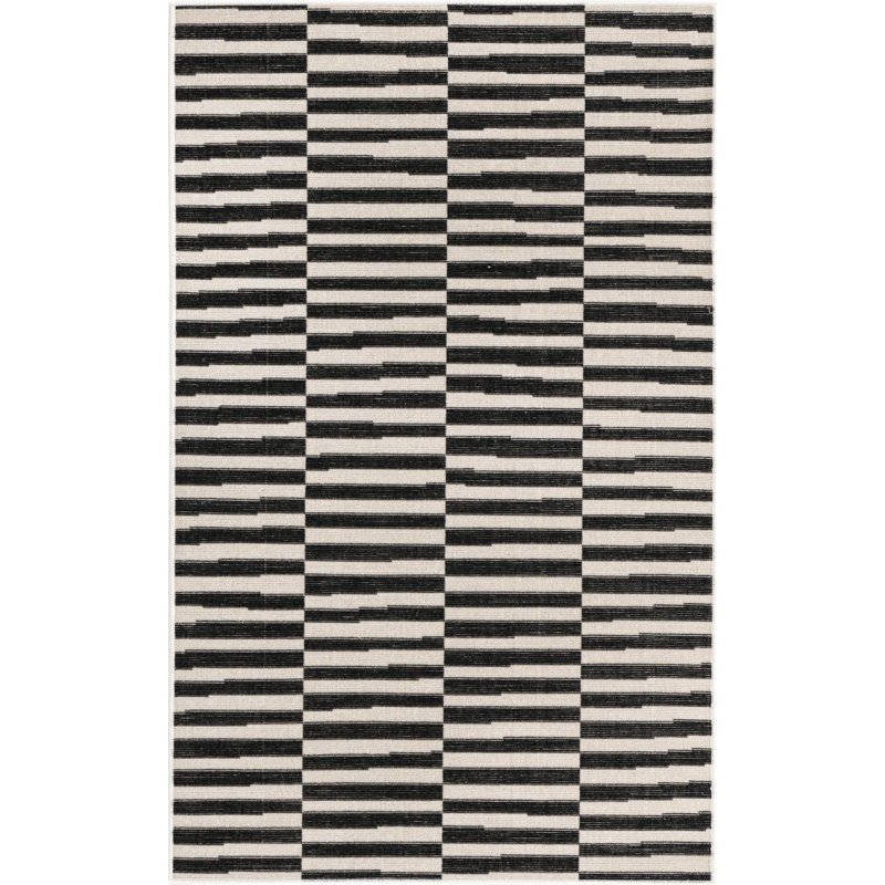 Wingate Cotton Abstract Indoor Rug, Rectangle 10' x 14'