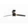 Amped 52 Inch Indoor Propeller Ceiling Fan with LED Light Kit and Remote Control