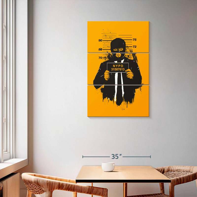 Leisha NYPD Print, 57" H x 36" W