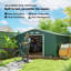 11 ft. W x 13 ft. D Metal Garden Shed-1018035639