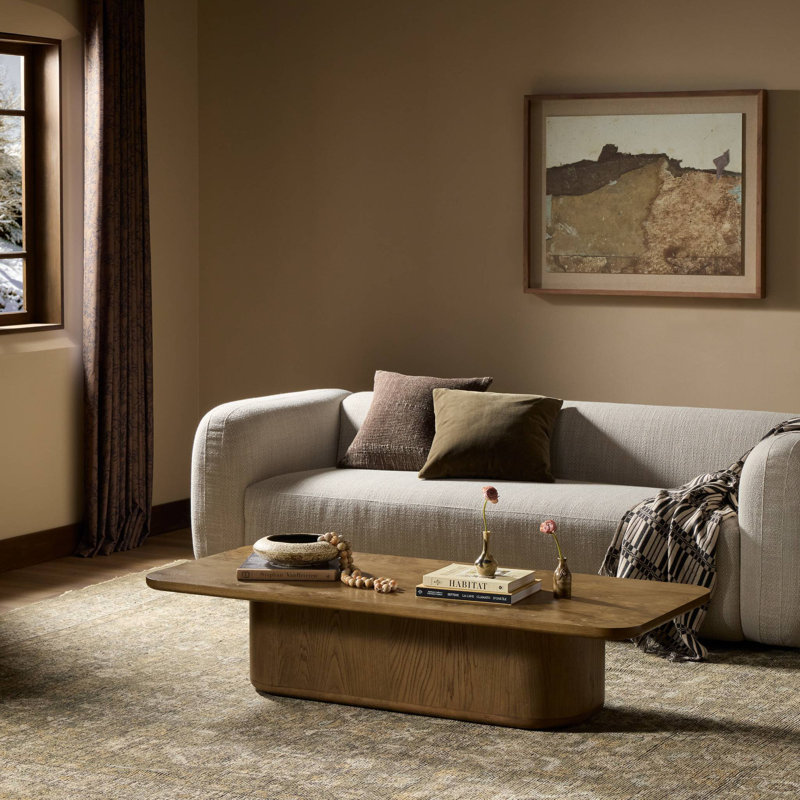 Morley Coffee Table-Rye Medium Burl Oak Veneer