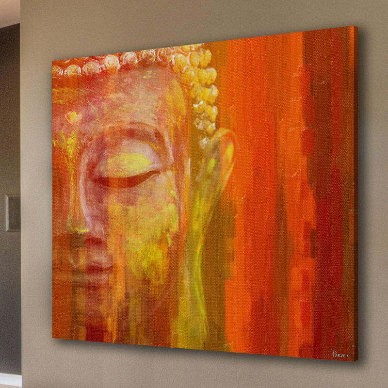 Parvez Taj - Wrapped Canvas Painting, 45cm H x 45cm W x 5cm D
