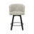 26"Swivel Upholstered Counter Stool With Metal Frame-513637442