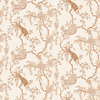 Rouleau de papier peint L 10 pi x l 24 po Lady Charlotte