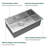 30'' L Single Bowl Stainless Steel Kitchen Sink
