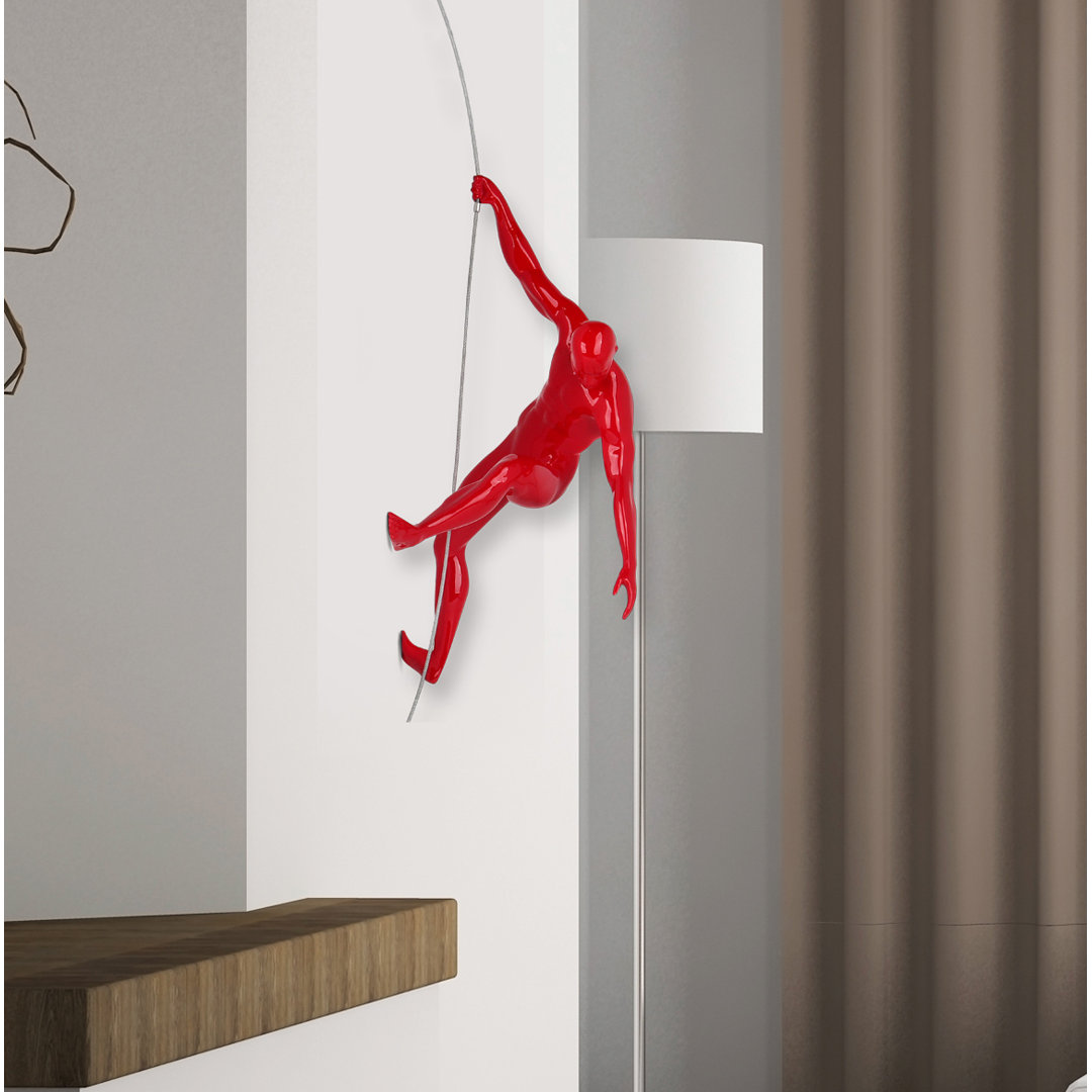 Climber 2 Resin Sculpture Wall Décor