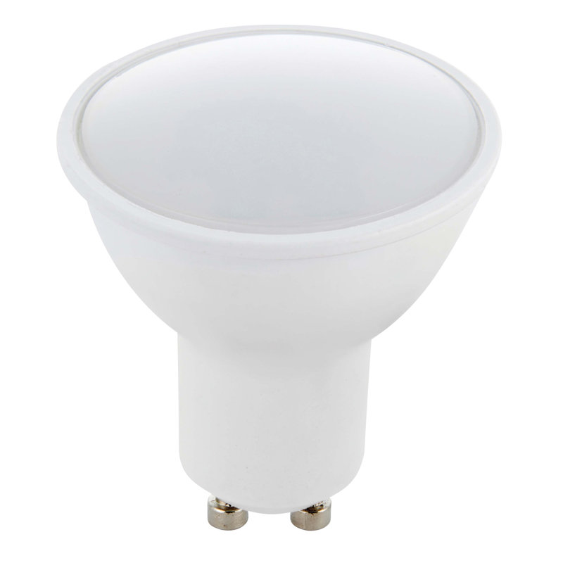 5W GU10 LED Non-Dimmable Bulb - 470lm 6500K Daylight White, 4000K