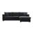 Modern 4 Sectional , Convertible , Iron Frame For Living Room, Apartment, Office Interiors Design L-shaped With Comfortable Couch Office, Strong