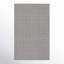Tapis gris en jute / sisal tissé à la main Asta-1372745866