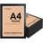 Black Matte Picture Frame