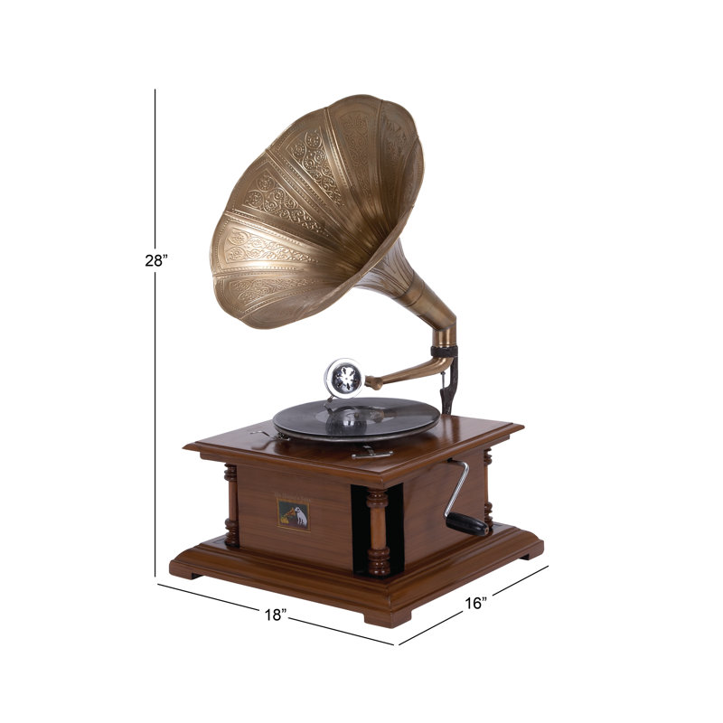 Sculpture fonctionnelle de Gramophone