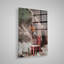 Superbe peinture sur verre trempé Banksy de 27,6 po x 39,4 po | 100% verre trempé, épaisseur: 0,16 pouce | Art mural élégant pour la décoration intérieure | Design contemporain unique, parfait pour les salons et les bureaux-1749987177