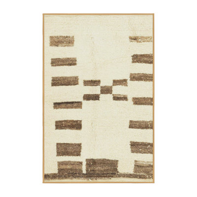 Tapis décoratif multicolore à motif abstrait