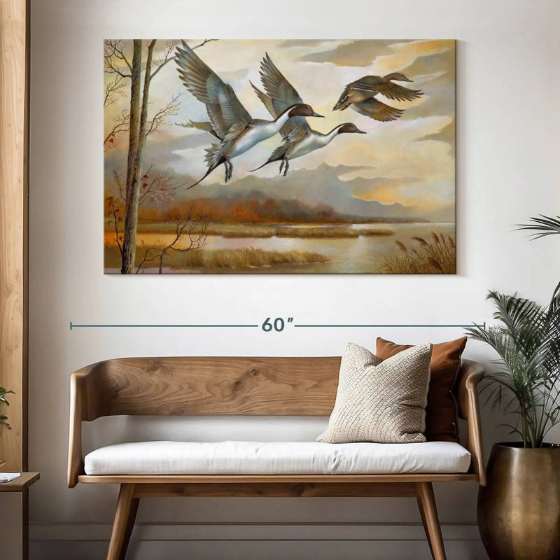 Pintails, 34" H x 51" W