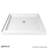 Aqua Fold 36" W x 39" D x 74.75 H" Square Hinged Shower Enclosure with Base Included-31483042