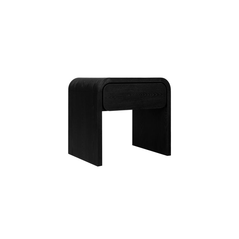 66.04cm W Solid Wood Bedside Table