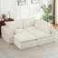Canapé modulaire en nuage avec canapé-lit en forme de L avec repose-pieds Cloud pour le confort ultime-723829010