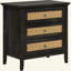 Table de chevet 3 tiroirs Coffee Boho
