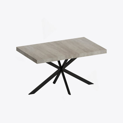 55.11'' -70.86"Retro Rectangular Stretch Dining Table