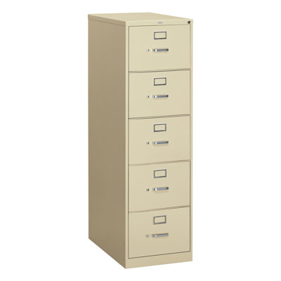 310 Series 5-Drawer Vertical Filing Cabinet by HON