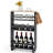 Jasimine 79cm H x 15cm W Utility Cart with Wheels-525732070