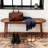 Natural Oak Wood Dining Bench-1695553570