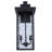 Shana Black Outdoor Wall Lantern