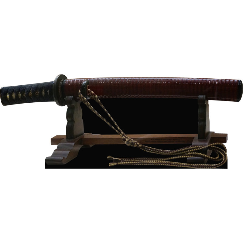 Sp12700 Tanto Minamoto Kiyomaro japonais épée Katana fixation découpée