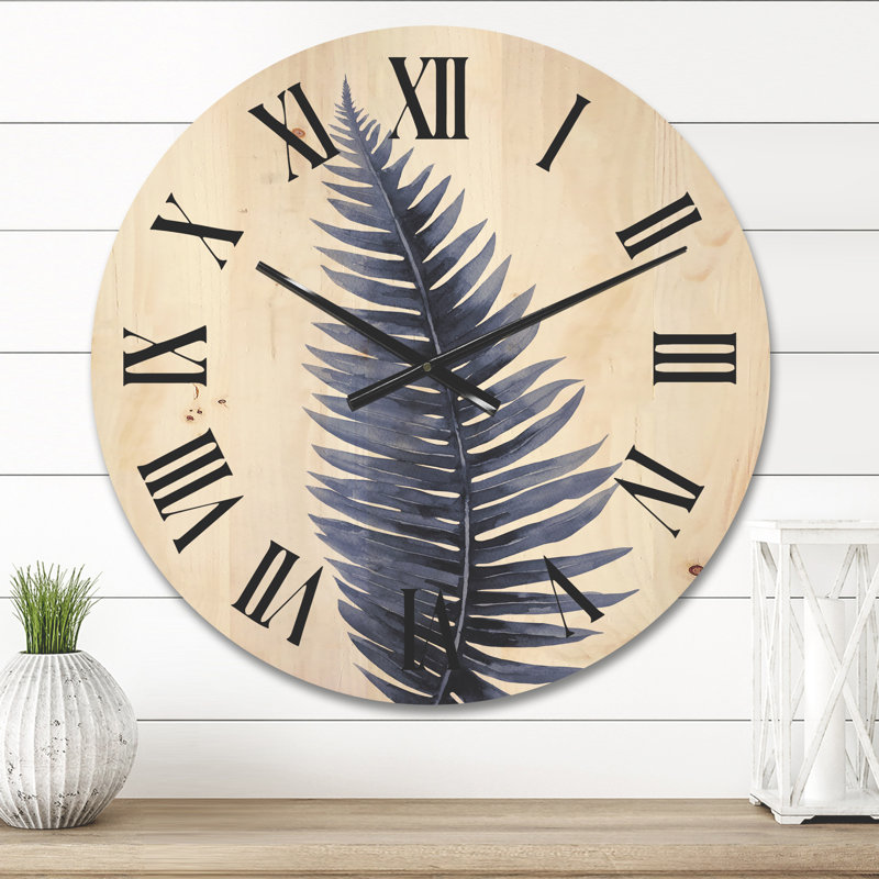 Horloge murale en bois Tropical, Moyenne