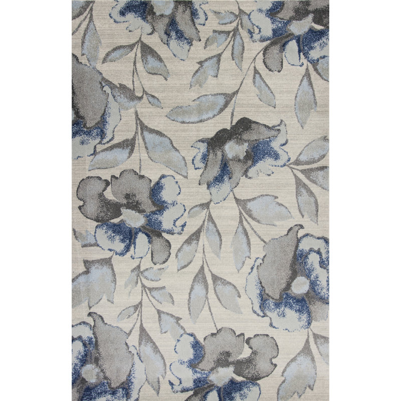 Favorinus Geometric Indoor Rug, Rectangle 7'10" x 10'10"