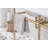 Water Creation Embassy 72'' Stone Oval Bathroom Vanity with Overflow -1476869563