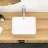 16X12 Inch Rectangular Ceramic Bathroom Vessel Sink In White - Modern Style, Stain , Above Counter Modern, Stain-, Installation-372897668