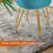 Morra Upholstered Velvet Footstool-1273612194