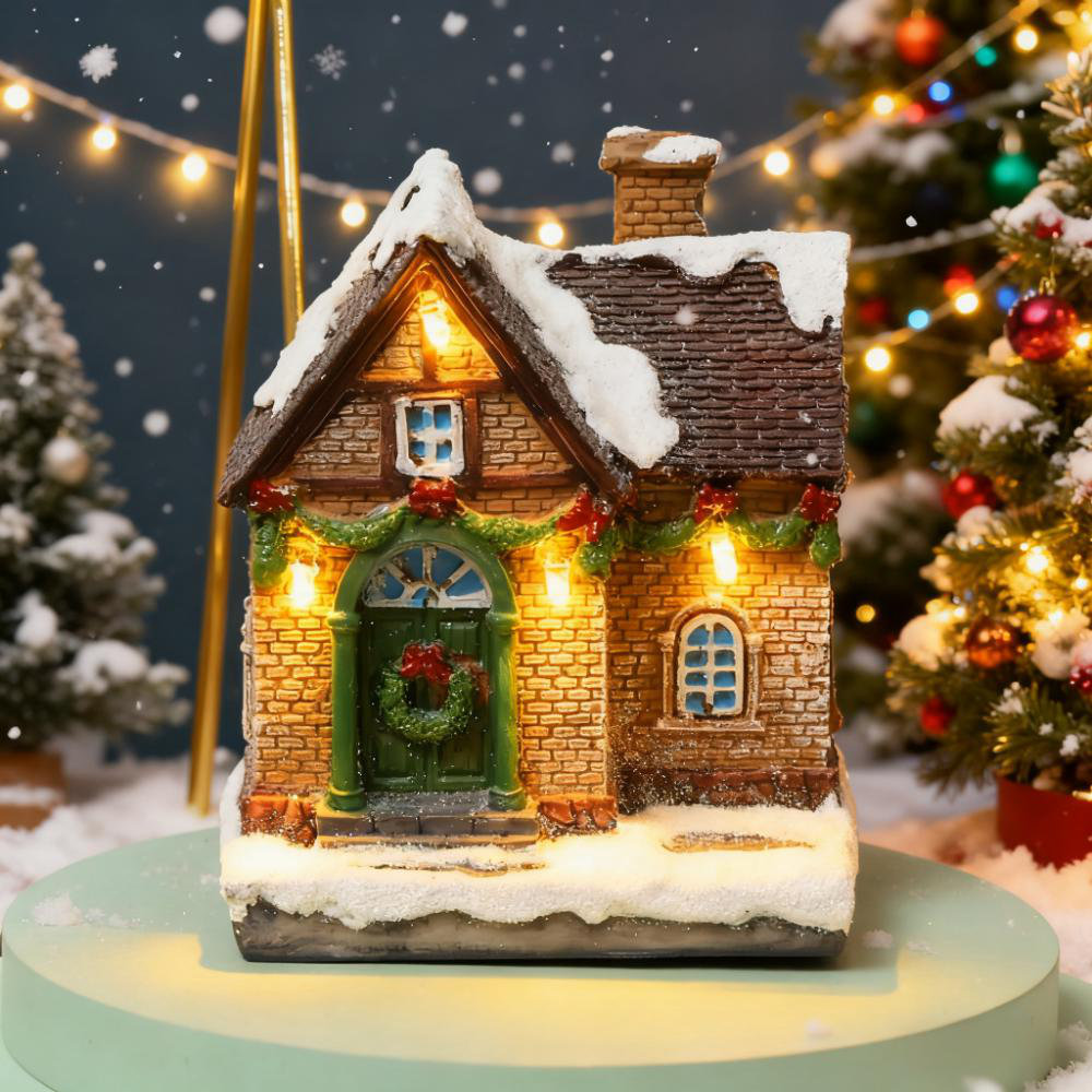Led House Christmas Ophelia & Co. Christmas LED Lights House, Christmas Glow Small House ...