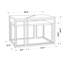Ensemble de 3 tables gigognes Lotus-1804192540