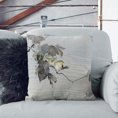 Floral Square Cushion