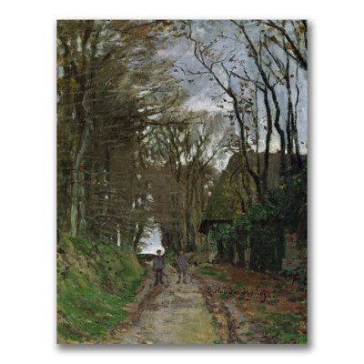 «Path in Normandy» par Claude Monet - reproduction d'art sur toile