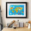 Carte du monde - impression encadrée-366616753-366616756