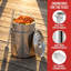 Bouilloire pour fruits de mer en acier inoxydable 30 qt / 40 qt / 60 qt / 80 qt / 100 qt / 120 qt