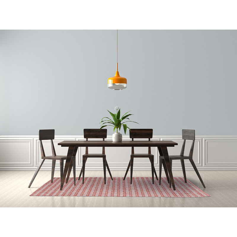 Chenille Geometric Indoor Rug, Rectangle 5' x 7'